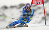 Tina Maze of Slovenia skiing in first run of women giant slalom race of Audi FIS Alpine skiing World cup 2012-2013 in Soelden, Austria. First women giant slalom race of Audi FIS Alpine skiing World cup was held on Rettenbach glacier above Soelden, Austria, on Saturday, 27th of October 2012.
