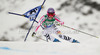 Maria Hoefl-Riesch of Germany skiing in first run of women giant slalom race of Audi FIS Alpine skiing World cup 2012-2013 in Soelden, Austria. First women giant slalom race of Audi FIS Alpine skiing World cup was held on Rettenbach glacier above Soelden, Austria, on Saturday, 27th of October 2012.
