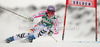 Maria Hoefl-Riesch of Germany skiing in first run of women giant slalom race of Audi FIS Alpine skiing World cup 2012-2013 in Soelden, Austria. First women giant slalom race of Audi FIS Alpine skiing World cup was held on Rettenbach glacier above Soelden, Austria, on Saturday, 27th of October 2012.
