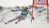 Julia Mancuso of USA skiing in first run of women giant slalom race of Audi FIS Alpine skiing World cup 2012-2013 in Soelden, Austria. First women giant slalom race of Audi FIS Alpine skiing World cup was held on Rettenbach glacier above Soelden, Austria, on Saturday, 27th of October 2012.
