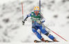 Jessica Lindell-Vikarby of Sweden skiing in first run of women giant slalom race of Audi FIS Alpine skiing World cup 2012-2013 in Soelden, Austria. First women giant slalom race of Audi FIS Alpine skiing World cup was held on Rettenbach glacier above Soelden, Austria, on Saturday, 27th of October 2012.
