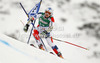 Tina Weirather of Liechtenstein skiing in first run of women giant slalom race of Audi FIS Alpine skiing World cup 2012-2013 in Soelden, Austria. First women giant slalom race of Audi FIS Alpine skiing World cup was held on Rettenbach glacier above Soelden, Austria, on Saturday, 27th of October 2012.
