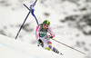 Lena Duerr of Germany skiing in first run of women giant slalom race of Audi FIS Alpine skiing World cup 2012-2013 in Soelden, Austria. First women giant slalom race of Audi FIS Alpine skiing World cup was held on Rettenbach glacier above Soelden, Austria, on Saturday, 27th of October 2012.
