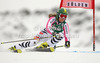 Lena Duerr of Germany skiing in first run of women giant slalom race of Audi FIS Alpine skiing World cup 2012-2013 in Soelden, Austria. First women giant slalom race of Audi FIS Alpine skiing World cup was held on Rettenbach glacier above Soelden, Austria, on Saturday, 27th of October 2012.
