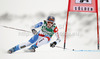 Dominique Gisin of Switzerland skiing in first run of women giant slalom race of Audi FIS Alpine skiing World cup 2012-2013 in Soelden, Austria. First women giant slalom race of Audi FIS Alpine skiing World cup was held on Rettenbach glacier above Soelden, Austria, on Saturday, 27th of October 2012.

