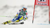 Ana Drev of Slovenia skiing in first run of women giant slalom race of Audi FIS Alpine skiing World cup 2012-2013 in Soelden, Austria. First women giant slalom race of Audi FIS Alpine skiing World cup was held on Rettenbach glacier above Soelden, Austria, on Saturday, 27th of October 2012.
