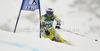 Lotte Smiseth Sejersted of Norway skiing in first run of women giant slalom race of Audi FIS Alpine skiing World cup 2012-2013 in Soelden, Austria. First women giant slalom race of Audi FIS Alpine skiing World cup was held on Rettenbach glacier above Soelden, Austria, on Saturday, 27th of October 2012.
