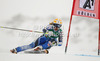 Frida Hansdotter of Sweden skiing in first run of women giant slalom race of Audi FIS Alpine skiing World cup 2012-2013 in Soelden, Austria. First women giant slalom race of Audi FIS Alpine skiing World cup was held on Rettenbach glacier above Soelden, Austria, on Saturday, 27th of October 2012.
