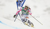 Susanne Weinbuchner of Germany skiing in first run of women giant slalom race of Audi FIS Alpine skiing World cup 2012-2013 in Soelden, Austria. First women giant slalom race of Audi FIS Alpine skiing World cup was held on Rettenbach glacier above Soelden, Austria, on Saturday, 27th of October 2012.
