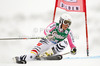 Susanne Weinbuchner of Germany skiing in first run of women giant slalom race of Audi FIS Alpine skiing World cup 2012-2013 in Soelden, Austria. First women giant slalom race of Audi FIS Alpine skiing World cup was held on Rettenbach glacier above Soelden, Austria, on Saturday, 27th of October 2012.
