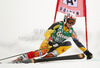 Erin Mielzynski of Canada skiing in first run of women giant slalom race of Audi FIS Alpine skiing World cup 2012-2013 in Soelden, Austria. First women giant slalom race of Audi FIS Alpine skiing World cup was held on Rettenbach glacier above Soelden, Austria, on Saturday, 27th of October 2012.
