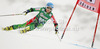 Merle Soppela of Finland skiing in first run of women giant slalom race of Audi FIS Alpine skiing World cup 2012-2013 in Soelden, Austria. First women giant slalom race of Audi FIS Alpine skiing World cup was held on Rettenbach glacier above Soelden, Austria, on Saturday, 27th of October 2012.
