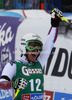 Third placed Stefanie Koehle of Austria reacts in finish of second run of women giant slalom race of Audi FIS Alpine skiing World cup 2012-2013 in Soelden, Austria. First women giant slalom race of Audi FIS Alpine skiing World cup was held on Rettenbach glacier above Soelden, Austria, on Saturday, 27th of October 2012.
