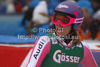 Maria Hoefl-Riesch of Germany exhausted and disappointed in finish of second run of women giant slalom race of Audi FIS Alpine skiing World cup 2012-2013 in Soelden, Austria. First women giant slalom race of Audi FIS Alpine skiing World cup was held on Rettenbach glacier above Soelden, Austria, on Saturday, 27th of October 2012.
