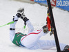 Second placed Kathrin Zettel of Austria reacts in finish of second run of women giant slalom race of Audi FIS Alpine skiing World cup 2012-2013 in Soelden, Austria. First women giant slalom race of Audi FIS Alpine skiing World cup was held on Rettenbach glacier above Soelden, Austria, on Saturday, 27th of October 2012.
