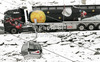 Benny Raich truck women giant slalom race of Audi FIS Alpine skiing World cup 2012-2013 in Soelden, Austria. First women giant slalom race of Audi FIS Alpine skiing World cup was held on Rettenbach glacier above Soelden, Austria, on Saturday, 27th of October 2012.
