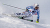 Fritz Dopfer of Germany skiing in first run of men giant slalom race of Audi FIS Alpine skiing World cup 2012-2013 in Soelden, Austria. First men giant slalom race of Audi FIS Alpine skiing World cup was held on Rettenbach glacier above Soelden, Austria, on Sunday, 28th of October 2012.
