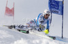 Fritz Dopfer of Germany skiing in first run of men giant slalom race of Audi FIS Alpine skiing World cup 2012-2013 in Soelden, Austria. First men giant slalom race of Audi FIS Alpine skiing World cup was held on Rettenbach glacier above Soelden, Austria, on Sunday, 28th of October 2012.
