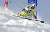 Kjetil Jansrud of Norway skiing in first run of men giant slalom race of Audi FIS Alpine skiing World cup 2012-2013 in Soelden, Austria. First men giant slalom race of Audi FIS Alpine skiing World cup was held on Rettenbach glacier above Soelden, Austria, on Sunday, 28th of October 2012.
