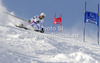 Marcel Mathis of Austria skiing in first run of men giant slalom race of Audi FIS Alpine skiing World cup 2012-2013 in Soelden, Austria. First men giant slalom race of Audi FIS Alpine skiing World cup was held on Rettenbach glacier above Soelden, Austria, on Sunday, 28th of October 2012.
