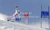 Romed Baumann of Austria skiing in first run of men giant slalom race of Audi FIS Alpine skiing World cup 2012-2013 in Soelden, Austria. First men giant slalom race of Audi FIS Alpine skiing World cup was held on Rettenbach glacier above Soelden, Austria, on Sunday, 28th of October 2012.
