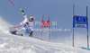 Romed Baumann of Austria skiing in first run of men giant slalom race of Audi FIS Alpine skiing World cup 2012-2013 in Soelden, Austria. First men giant slalom race of Audi FIS Alpine skiing World cup was held on Rettenbach glacier above Soelden, Austria, on Sunday, 28th of October 2012.

