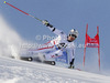 Romed Baumann of Austria skiing in first run of men giant slalom race of Audi FIS Alpine skiing World cup 2012-2013 in Soelden, Austria. First men giant slalom race of Audi FIS Alpine skiing World cup was held on Rettenbach glacier above Soelden, Austria, on Sunday, 28th of October 2012.
