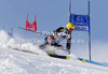 Ivica Kostelic of Croatia skiing in first run of men giant slalom race of Audi FIS Alpine skiing World cup 2012-2013 in Soelden, Austria. First men giant slalom race of Audi FIS Alpine skiing World cup was held on Rettenbach glacier above Soelden, Austria, on Sunday, 28th of October 2012.
