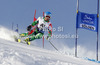 Marcus Sandell of Finland skiing in first run of men giant slalom race of Audi FIS Alpine skiing World cup 2012-2013 in Soelden, Austria. First men giant slalom race of Audi FIS Alpine skiing World cup was held on Rettenbach glacier above Soelden, Austria, on Sunday, 28th of October 2012.
