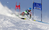 Marcus Sandell of Finland skiing in first run of men giant slalom race of Audi FIS Alpine skiing World cup 2012-2013 in Soelden, Austria. First men giant slalom race of Audi FIS Alpine skiing World cup was held on Rettenbach glacier above Soelden, Austria, on Sunday, 28th of October 2012.
