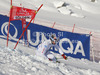 Manfred Moelgg of Italy skiing in first run of men giant slalom race of Audi FIS Alpine skiing World cup 2012-2013 in Soelden, Austria. First men giant slalom race of Audi FIS Alpine skiing World cup was held on Rettenbach glacier above Soelden, Austria, on Sunday, 28th of October 2012.
