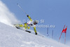 Truls Ove Karlsen of Norway skiing in first run of men giant slalom race of Audi FIS Alpine skiing World cup 2012-2013 in Soelden, Austria. First men giant slalom race of Audi FIS Alpine skiing World cup was held on Rettenbach glacier above Soelden, Austria, on Sunday, 28th of October 2012.
