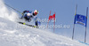 Tim Jitloff of USA skiing in first run of men giant slalom race of Audi FIS Alpine skiing World cup 2012-2013 in Soelden, Austria. First men giant slalom race of Audi FIS Alpine skiing World cup was held on Rettenbach glacier above Soelden, Austria, on Sunday, 28th of October 2012.
