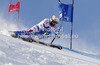 Gauthier De Tessieres of France skiing in first run of men giant slalom race of Audi FIS Alpine skiing World cup 2012-2013 in Soelden, Austria. First men giant slalom race of Audi FIS Alpine skiing World cup was held on Rettenbach glacier above Soelden, Austria, on Sunday, 28th of October 2012.
