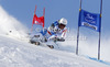 Marc Berthod of Switzerland skiing in first run of men giant slalom race of Audi FIS Alpine skiing World cup 2012-2013 in Soelden, Austria. First men giant slalom race of Audi FIS Alpine skiing World cup was held on Rettenbach glacier above Soelden, Austria, on Sunday, 28th of October 2012.
