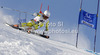 Leif Kristian Haugen of Norway skiing in first run of men giant slalom race of Audi FIS Alpine skiing World cup 2012-2013 in Soelden, Austria. First men giant slalom race of Audi FIS Alpine skiing World cup was held on Rettenbach glacier above Soelden, Austria, on Sunday, 28th of October 2012.
