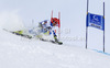 Janez Jazbec of Slovenia skiing in first run of men giant slalom race of Audi FIS Alpine skiing World cup 2012-2013 in Soelden, Austria. First men giant slalom race of Audi FIS Alpine skiing World cup was held on Rettenbach glacier above Soelden, Austria, on Sunday, 28th of October 2012.
