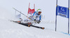 Stefan Luitz of Germany skiing in first run of men giant slalom race of Audi FIS Alpine skiing World cup 2012-2013 in Soelden, Austria. First men giant slalom race of Audi FIS Alpine skiing World cup was held on Rettenbach glacier above Soelden, Austria, on Sunday, 28th of October 2012.
