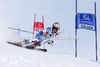 Thomas Tumler of Switzerland skiing in first run of men giant slalom race of Audi FIS Alpine skiing World cup 2012-2013 in Soelden, Austria. First men giant slalom race of Audi FIS Alpine skiing World cup was held on Rettenbach glacier above Soelden, Austria, on Sunday, 28th of October 2012.
