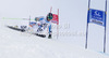 Dominik Schwaiger of Germany skiing in first run of men giant slalom race of Audi FIS Alpine skiing World cup 2012-2013 in Soelden, Austria. First men giant slalom race of Audi FIS Alpine skiing World cup was held on Rettenbach glacier above Soelden, Austria, on Sunday, 28th of October 2012.
