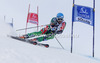 Andreas Romar of Finland skiing in first run of men giant slalom race of Audi FIS Alpine skiing World cup 2012-2013 in Soelden, Austria. First men giant slalom race of Audi FIS Alpine skiing World cup was held on Rettenbach glacier above Soelden, Austria, on Sunday, 28th of October 2012.
