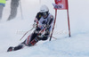 Filip Zubcic of Croatia skiing in first run of men giant slalom race of Audi FIS Alpine skiing World cup 2012-2013 in Soelden, Austria. First men giant slalom race of Audi FIS Alpine skiing World cup was held on Rettenbach glacier above Soelden, Austria, on Sunday, 28th of October 2012.
