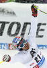 Second placed Manfred Moelgg of Italy reacts in finish of second run of men giant slalom race of Audi FIS Alpine skiing World cup 2012-2013 in Soelden, Austria. First men giant slalom race of Audi FIS Alpine skiing World cup was held on Rettenbach glacier above Soelden, Austria, on Sunday, 28th of October 2012.
