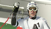 Romed Baumann of Austria reacts in finish of first run of men giant slalom race of Audi FIS Alpine skiing World cup 2012-2013 in Soelden, Austria. First men giant slalom race of Audi FIS Alpine skiing World cup was held on Rettenbach glacier above Soelden, Austria, on Sunday, 28th of October 2012.
