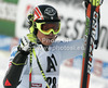 Florian Eisath of Italy reacts in finish of first run of men giant slalom race of Audi FIS Alpine skiing World cup 2012-2013 in Soelden, Austria. First men giant slalom race of Audi FIS Alpine skiing World cup was held on Rettenbach glacier above Soelden, Austria, on Sunday, 28th of October 2012.
