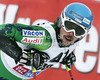 Andreas Romar of Finland reacts in finish of first run of men giant slalom race of Audi FIS Alpine skiing World cup 2012-2013 in Soelden, Austria. First men giant slalom race of Audi FIS Alpine skiing World cup was held on Rettenbach glacier above Soelden, Austria, on Sunday, 28th of October 2012.
