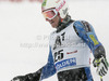 Tim Jitloff of USA reacts in finish of second run of men giant slalom race of Audi FIS Alpine skiing World cup 2012-2013 in Soelden, Austria. First men giant slalom race of Audi FIS Alpine skiing World cup was held on Rettenbach glacier above Soelden, Austria, on Sunday, 28th of October 2012.
