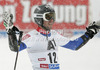 Fourth placed Thomas Fanara of France  reacts in finish of second run of men giant slalom race of Audi FIS Alpine skiing World cup 2012-2013 in Soelden, Austria. First men giant slalom race of Audi FIS Alpine skiing World cup was held on Rettenbach glacier above Soelden, Austria, on Sunday, 28th of October 2012.
