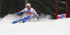 Eight placed Johan Clarey of France skiing in men super-g race of Audi FIS Alpine skiing World cup 2012-2013 in Val Gardena, Italy. Man super-g race of Audi FIS Alpine skiing World cup was held on Saslong course in Val Gardena, Italy, on Friday, 14th of December 2012.
