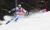 Silvan Zurbriggen of Switzerland skiing in men super-g race of Audi FIS Alpine skiing World cup 2012-2013 in Val Gardena, Italy. Man super-g race of Audi FIS Alpine skiing World cup was held on Saslong course in Val Gardena, Italy, on Friday, 14th of December 2012.
